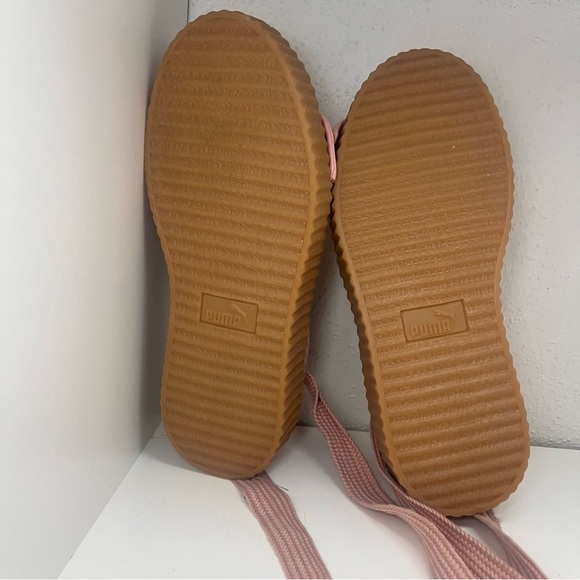 Fenty Puma By Rihanna Women Bow Creeper Sandal Pink Size 6.5 - Picture 10 of 10